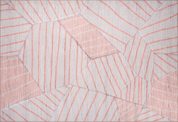 Conceptum Funk Chenille Rosa 150 x 230 cm